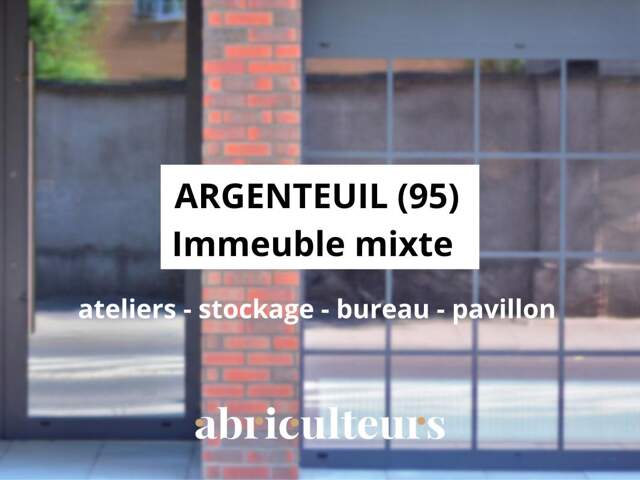 ENSEMBLE IMMOBILIER MIXTE DE 1 735 M² UTILES EN VENTE À ARGENTEUIL (95100) — photo du bien