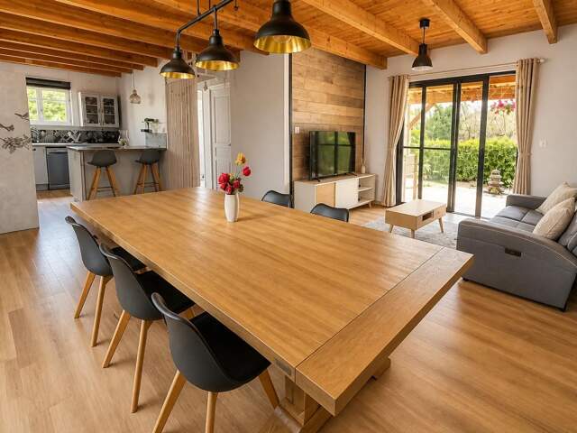 Villa 120 m² + Chalet 80 m², Piscine & Terrain 1 300 m² — photo du bien