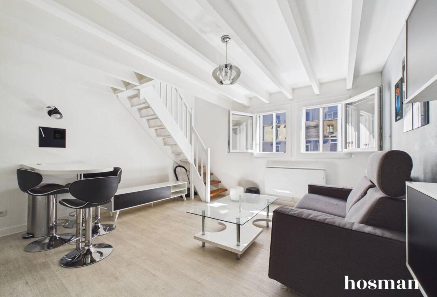 Magnifique duplex de 2 pièces 38m² en dernier étage - Rue De L'Industrie, Nantes — photo 1