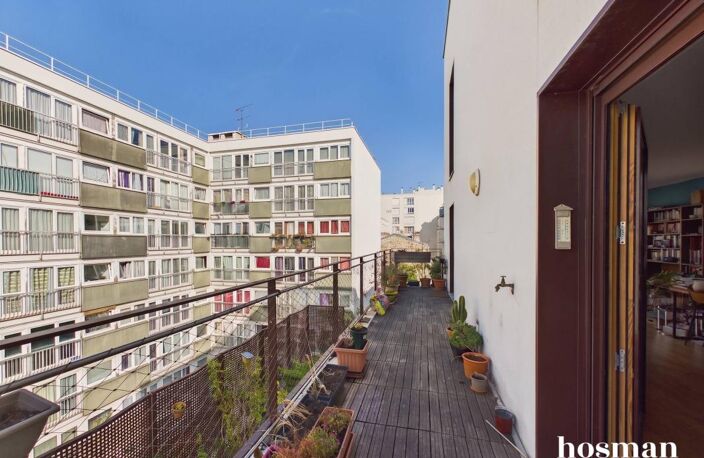 Bel appartement 3 pièces 72 m² avec grande terrasse - Rue de Nantes, Paris 19ème — photo 3