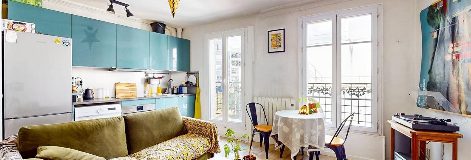 Appartement 2 Pièces 32 m² à vendre à Paris 20 (75020)