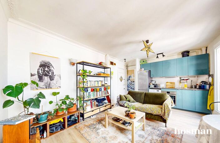 Appartement de 2 pièces 32 m² avec balcon - Paris 20ème - Porte de Bagnolet (ligne 3) et Porte de Montreuil (Ligne 9) — photo 2