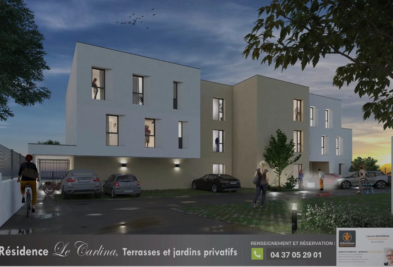 Appartement T3  1er 75m² - MORESTEL — photo 1