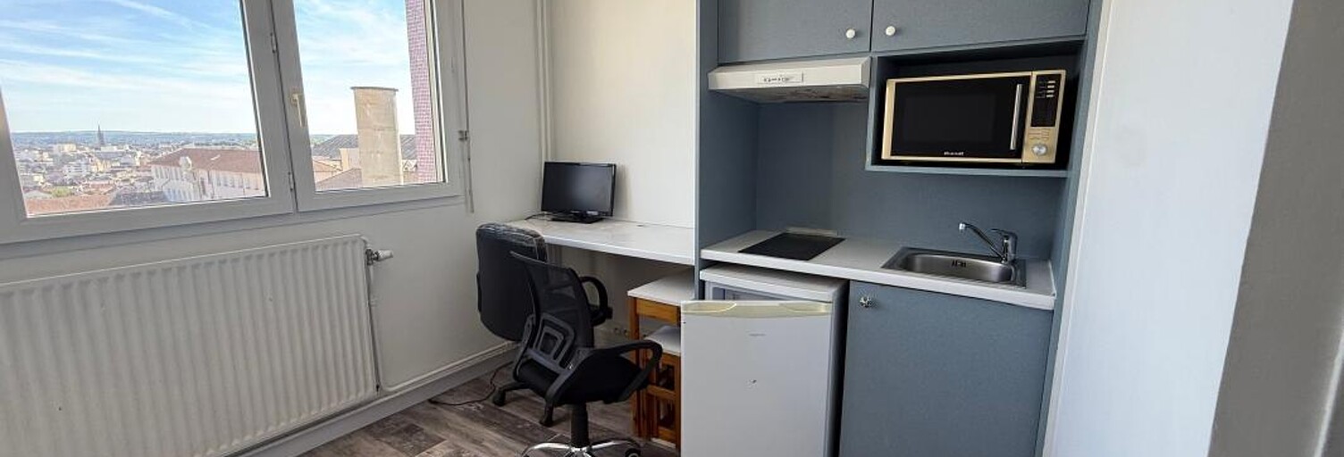 Appartement 1 Pièce 18 m² à louer à Limoges (87100)
