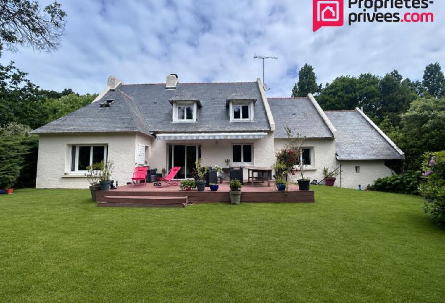 Guerande - domaine privé de Tromartin -  propriété avec piscine sur parc arboré de 3900m2 — photo 1