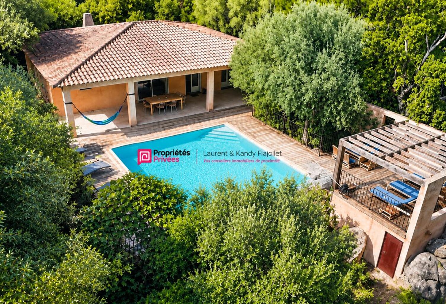 Maison type T4 avec piscine sur grand terrain - STE LUCIE DE PORTO-VECCHIO (20144) - CORSE DU SUD  - FRANCE — photo 1