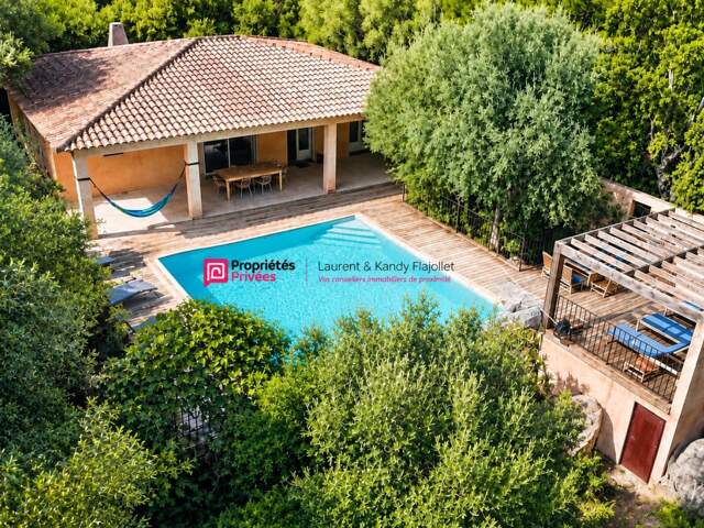 Maison type T4 avec piscine sur grand terrain - STE LUCIE DE PORTO-VECCHIO (20144) - CORSE DU SUD  - FRANCE — photo du bien