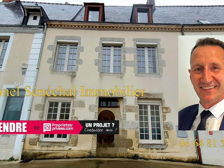 Maison de ville atypique avec ses superbes façades extérieures en pierre de 118 m2 habitables (160 m2 au sol) — photo 1