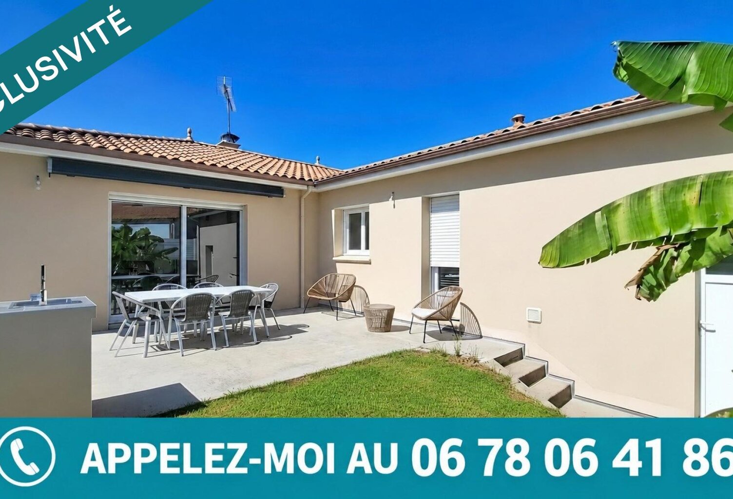 Maison de plain pied de 2009 dans quartier calme — photo 1