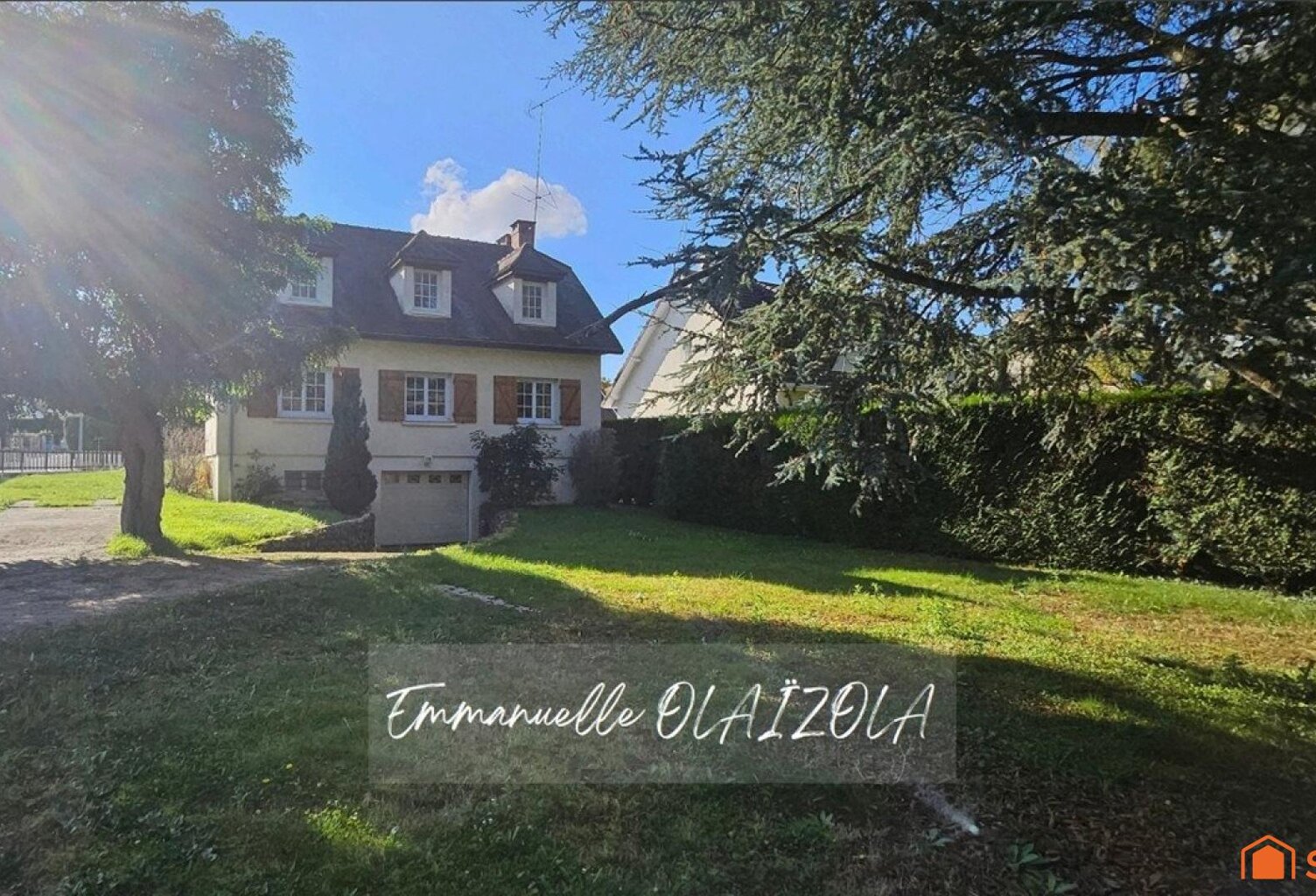 2/5 chambres de plain pied ( 3ème possible), sous sol semi enterré, 240 m 2 au sol, — photo 1