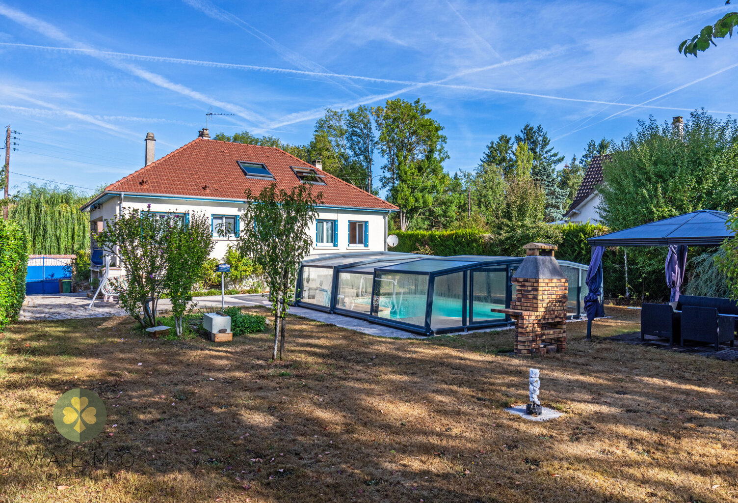 DEPT Yvelines (78) Adainville + maison 3 chambres avec pisci — photo 1