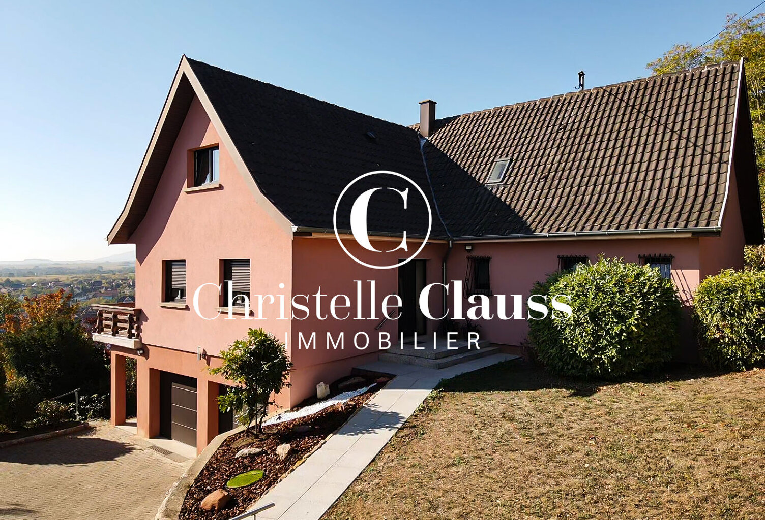 OBERNAI - MONT NATIONAL - MAGNIFIQUE MAISON 6 PIÈCES DE 181.40 M²  ENTIÈREMENT RÉNOVÉE -VUE EXCEPTIONNELLE — photo 1
