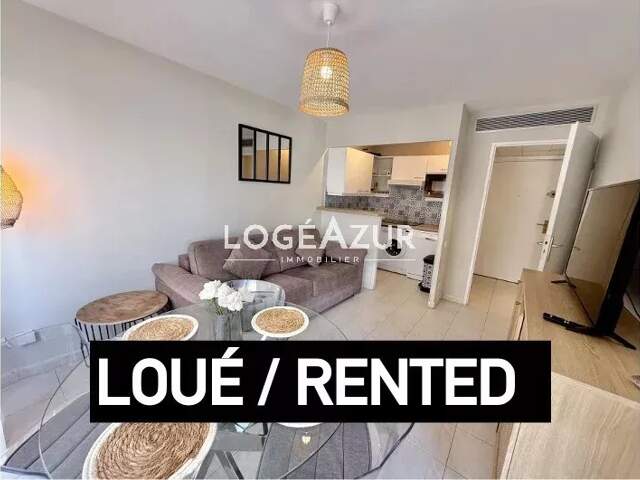 LOCATION MEUBLEE GOLFE JUAN - APPARTEMENT 1 Chambre — photo du bien