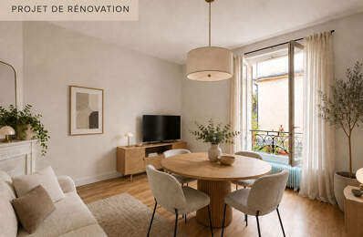 CLICHY - Appartement à rénover - 2 pièces de 40 m2 — photo du bien