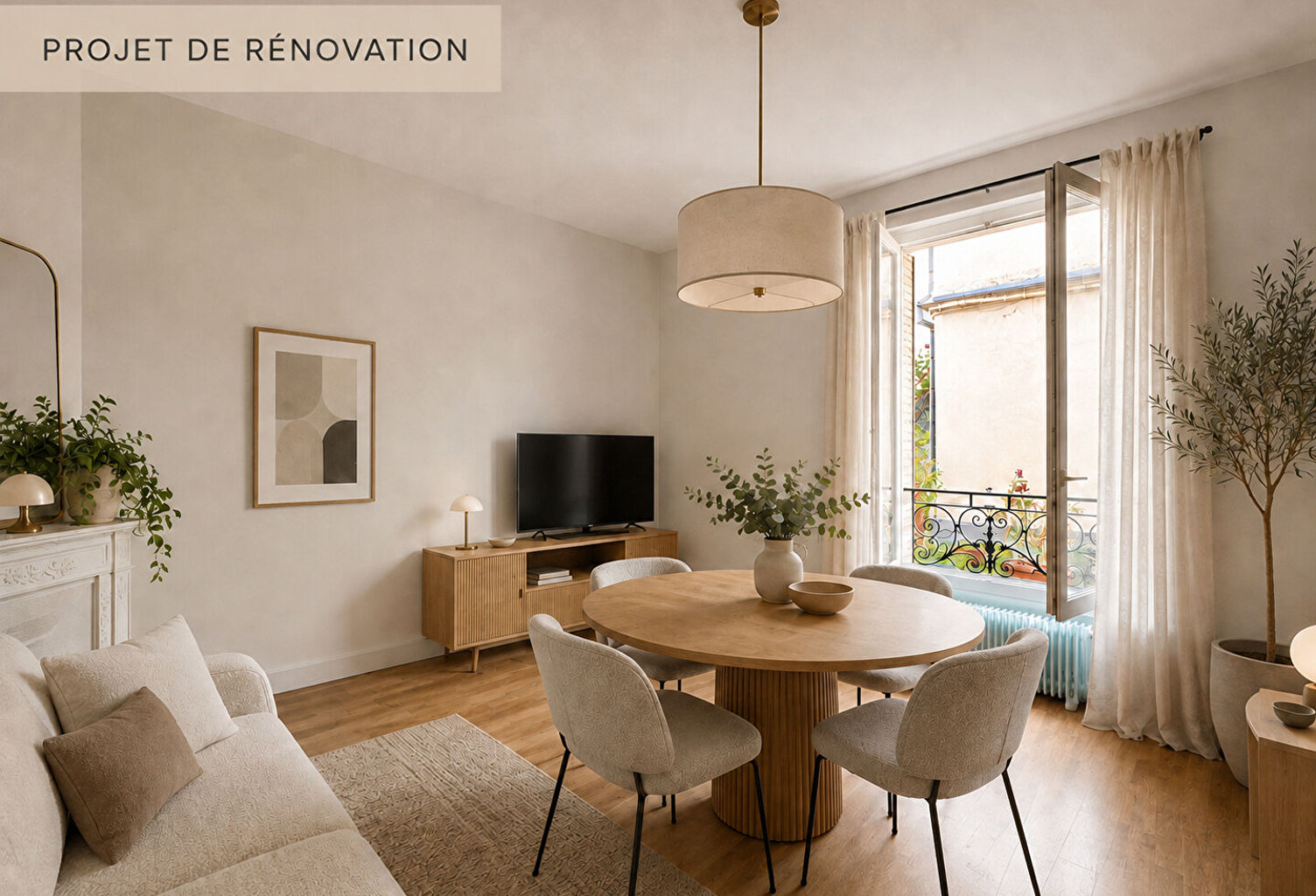 CLICHY - Appartement à rénover - 2 pièces de 40 m2 — photo 1