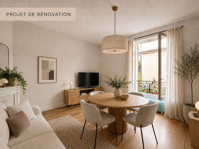 CLICHY - Appartement à rénover - 2 pièces de 40 m2 — photo du bien