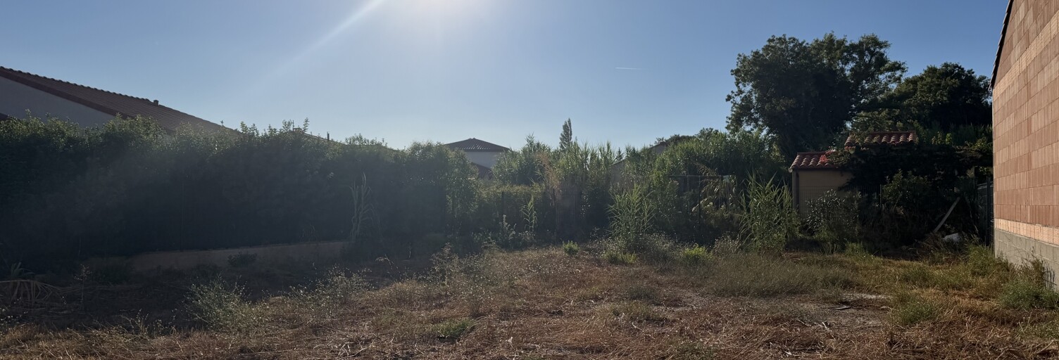 Terrain  395 m² à vendre à Pézilla-la-Rivière (66370)