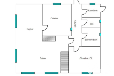 Maison 4 pièces 215000 €