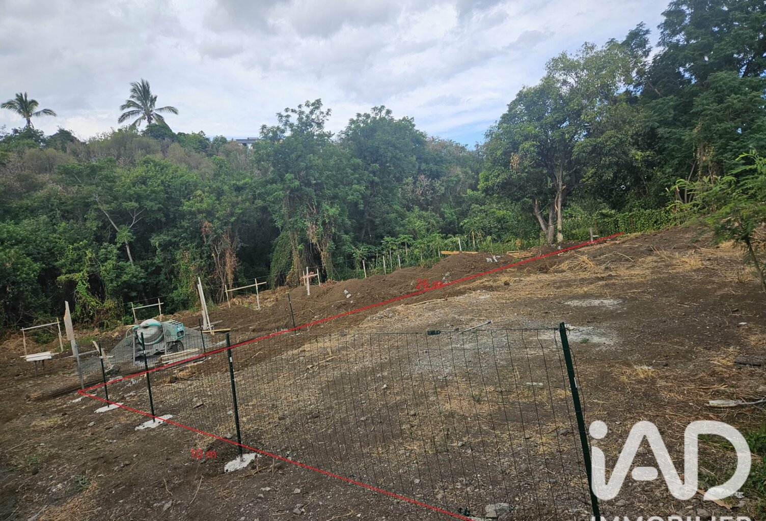 Vente Terrain 308 m&sup2; — photo 1