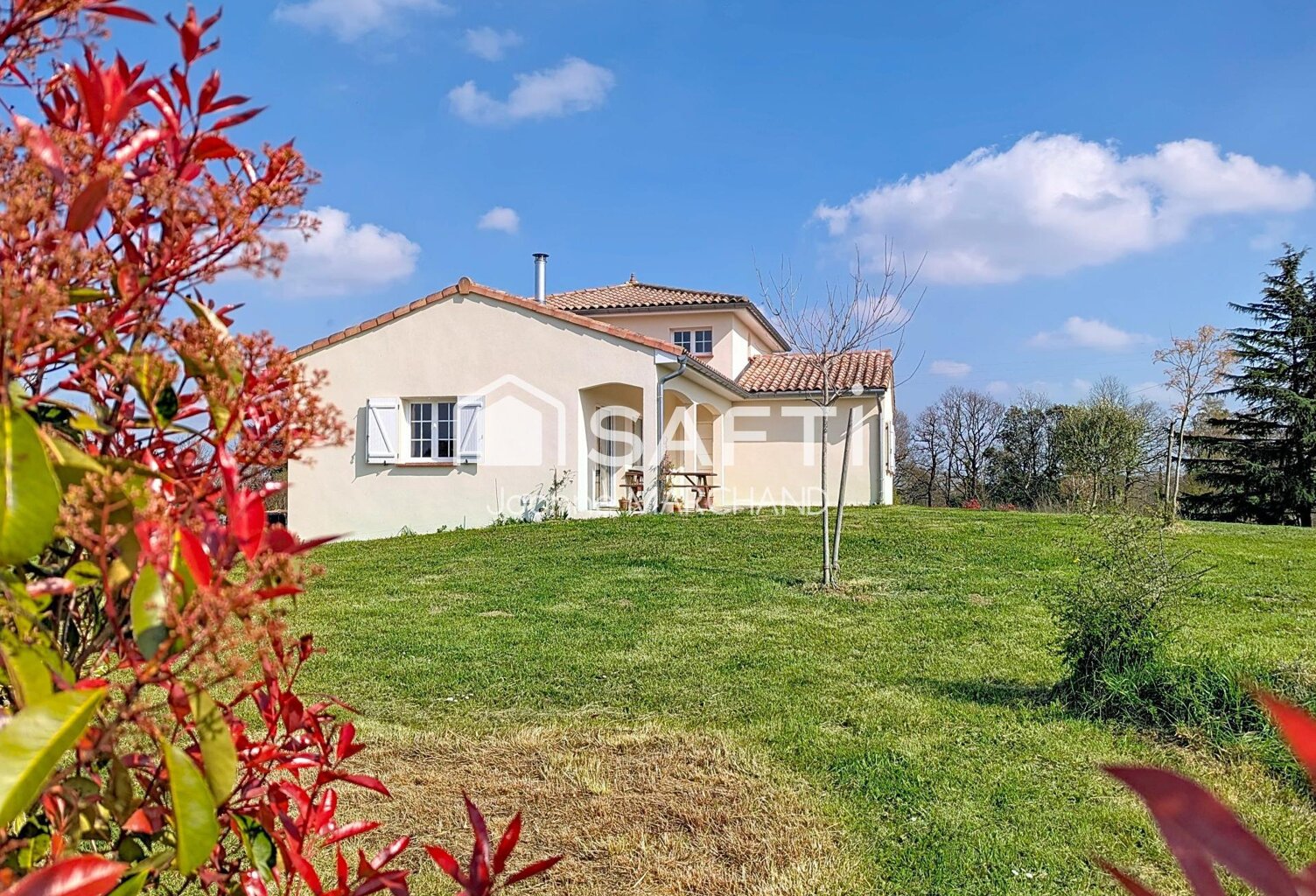 Auzeville-Tolosane: villa T6 avec vue panoramique sur Toulouse — photo 1