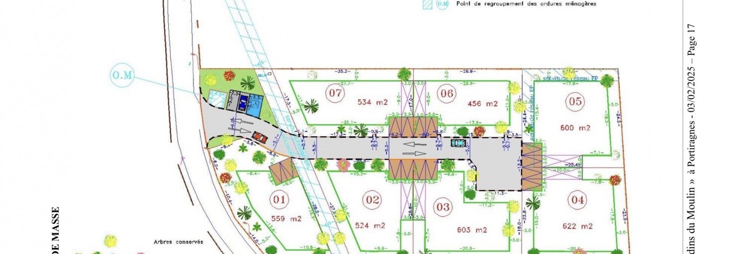 Terrain  534 m² à vendre à Portiragnes (34420)