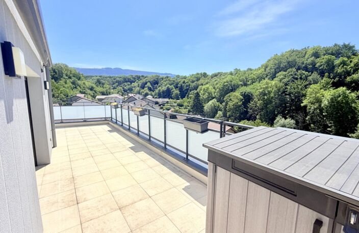 St Julien-en-Genevois centre, Appartement T4 en ATTIQUE avec ter — photo 5