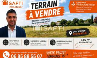 Terrain  545 m² à vendre à Estillac (47310)