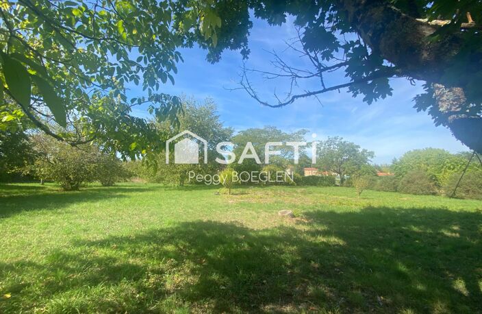 Superbe terrain constructible plat clos et arboré de 2100 m2 — photo 2