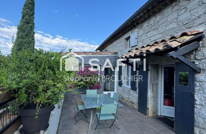 Maison en pierre 151 mm² avec parc piscine et dépendance. — photo 3