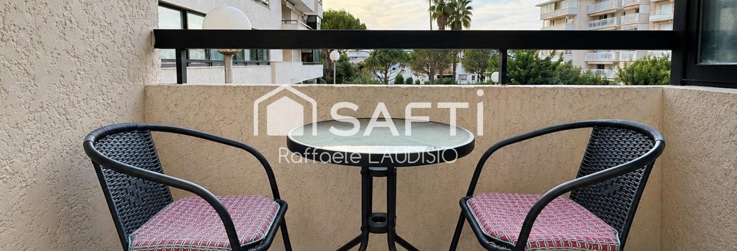 Appartement 1 Pièce 28 m² à vendre à Saint-Raphaël (83700)