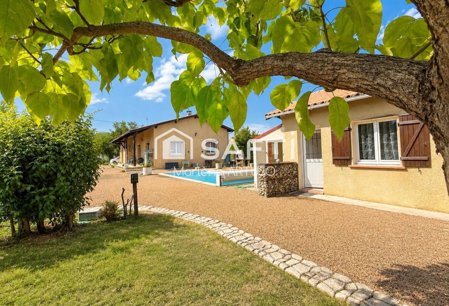VERNIOLLE Maison 130 m²  3 chambres  Piscine + Maison T2 de 45 m² — photo 1