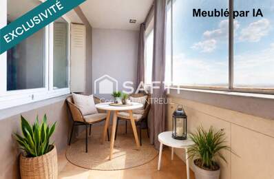 Bel Air / Les Brosses : T3 lumineux avec vue dégagée sur Lyon — photo du bien
