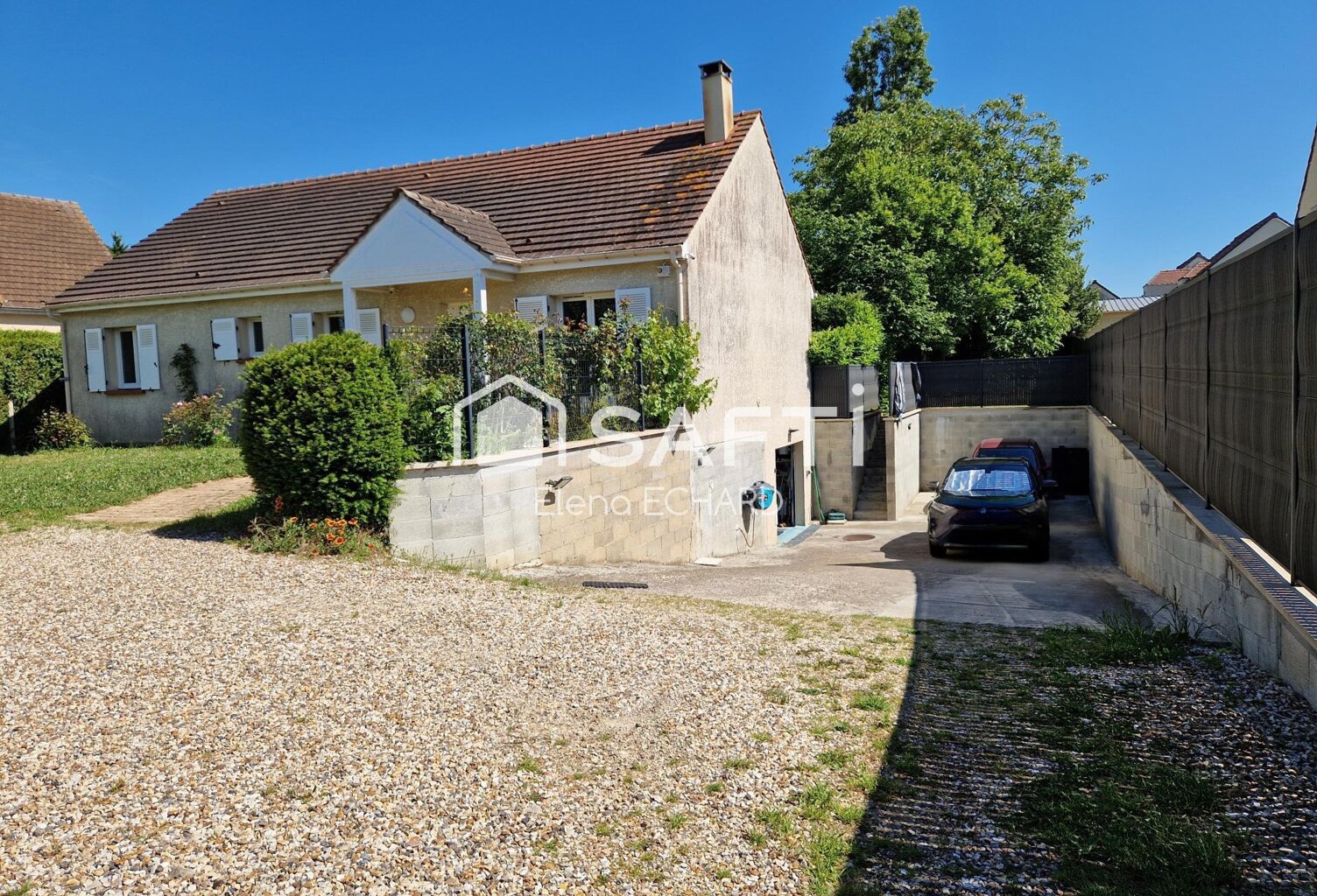 Plain-pied familial avec grande terrasse et sous-sol total à Magnanville ! — photo 1