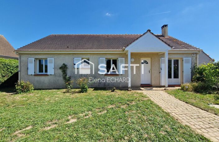 Plain-pied familial avec grande terrasse et sous-sol total à Magnanville ! — photo 2