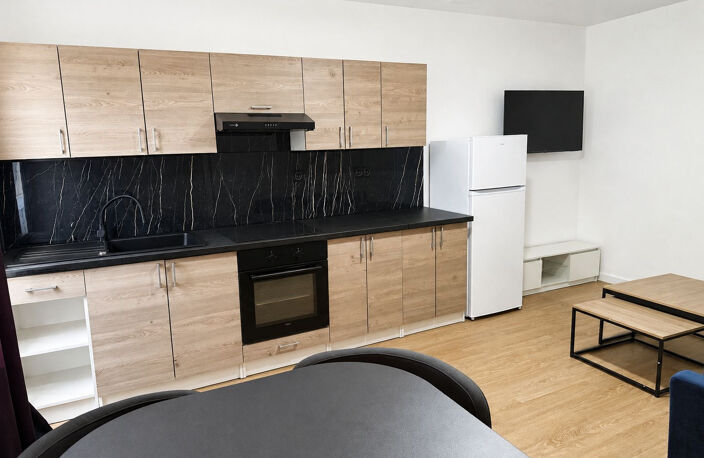 Appartement T2 MEUBLE TOTALEMENT RENOVE 69230 ST GENIS LAVAL — photo 4