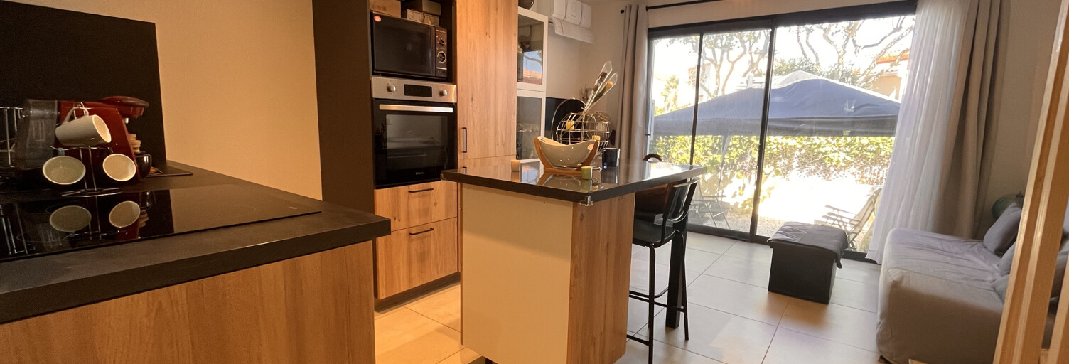 Appartement 2 Pièces 41 m² à vendre à Sainte-Marie-la-Mer (66470)