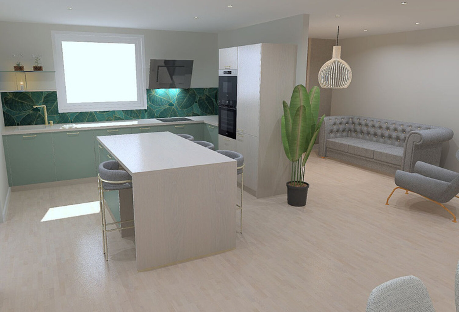Superbe T3/T4, en rez de jardin avec terrasse et parking — photo 1