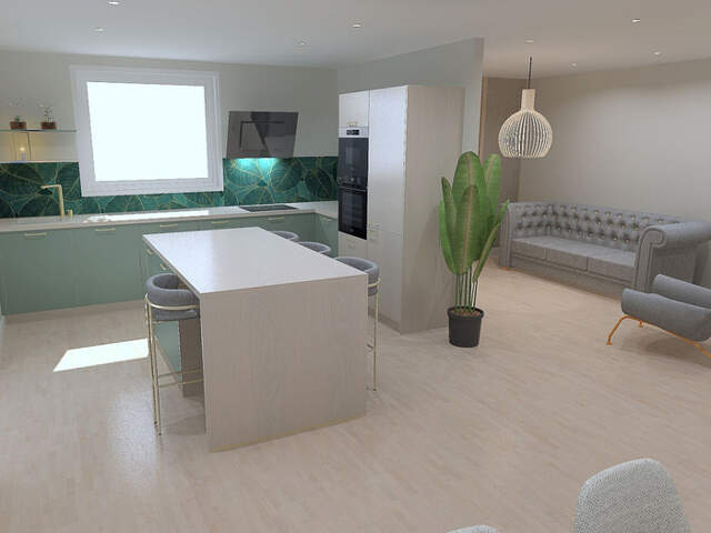 Superbe T3/T4, en rez de jardin avec terrasse et parking — photo du bien