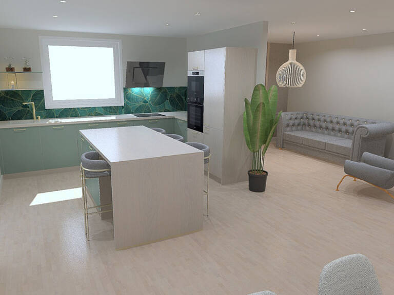Superbe T3/T4, en rez de jardin avec terrasse et parking — photo 1