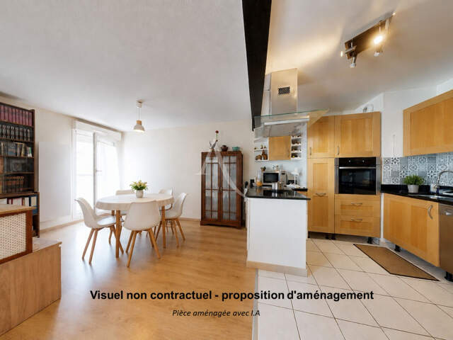 Appartement Cergy 4 pièces 63.75 m2 — photo du bien