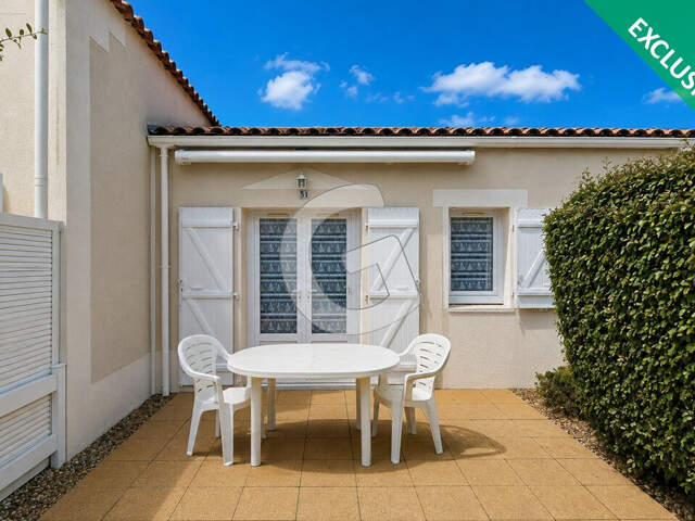 MAISON 2 PIECES- 28,78M²- À VENDRE À LA TRANCHE SUR MER — photo du bien