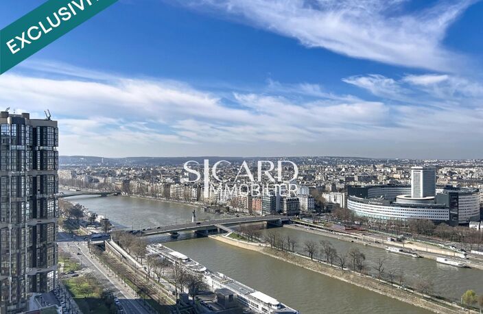 3 pièces - 27e étage - vue Seine - Tour de Seine — photo 5