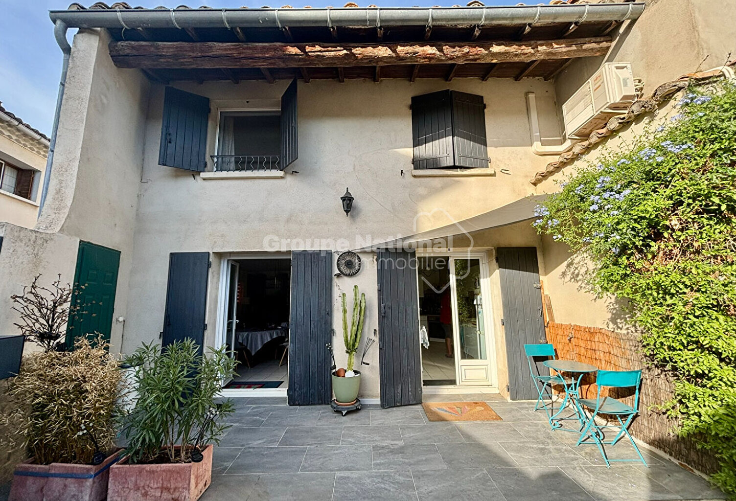 Maison de village meublée 4 pièces de 83.18m2, avec cour à COMPS — photo 1