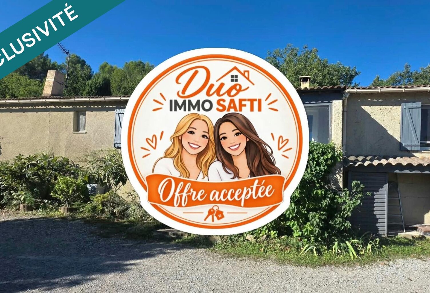 Terrain de 911m² en zone UC avec maison à réhabiliter — photo 1