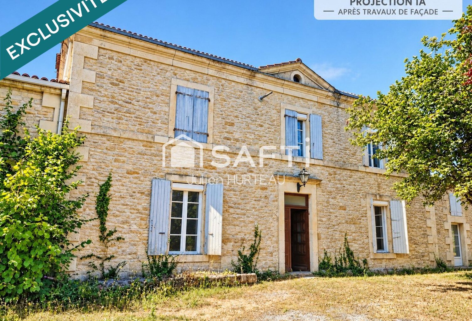Maison en pierre et dépendances avec travaux — photo 1