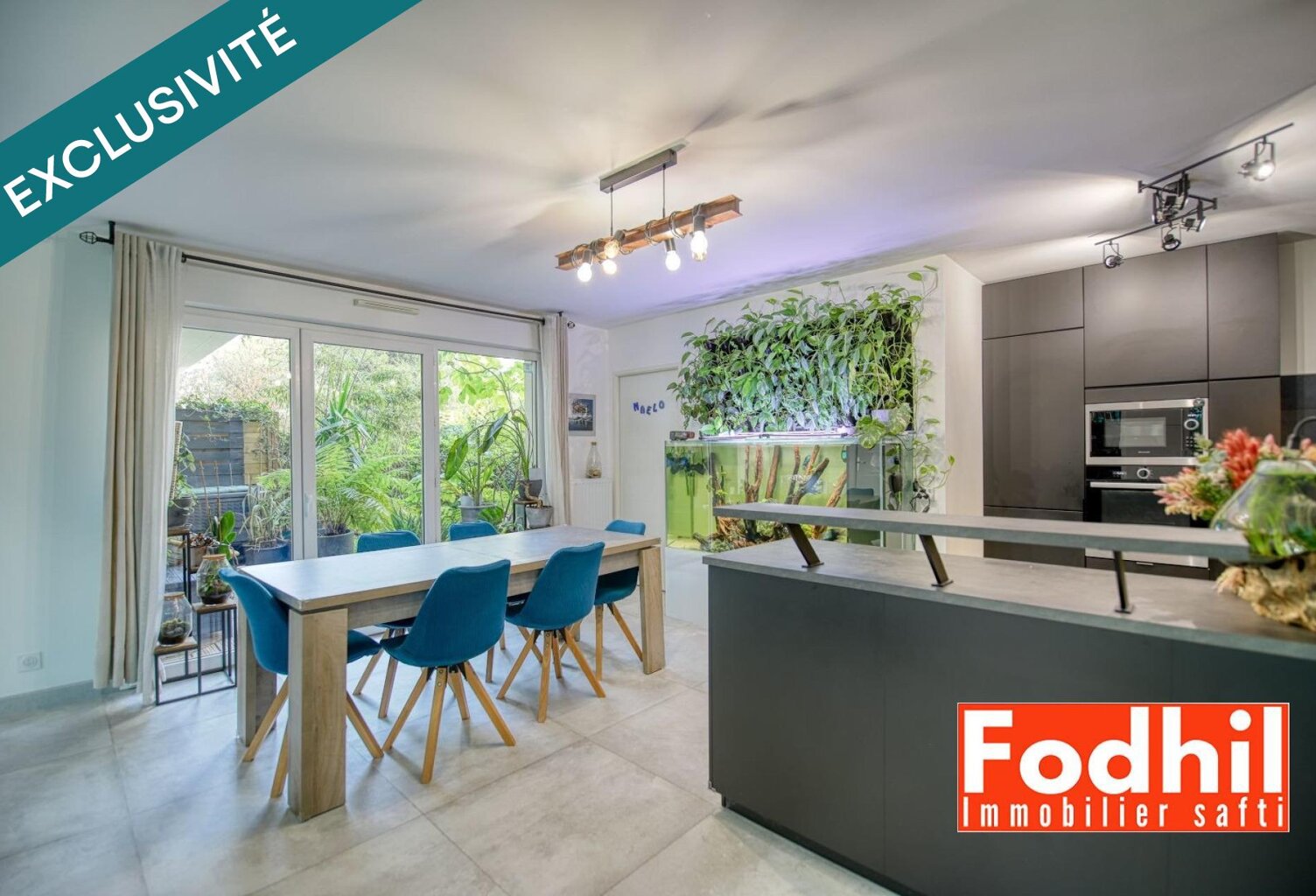Appartement 4 pièces 82m² avec terrasse et jardin- Parking en sous-sol. — photo 1