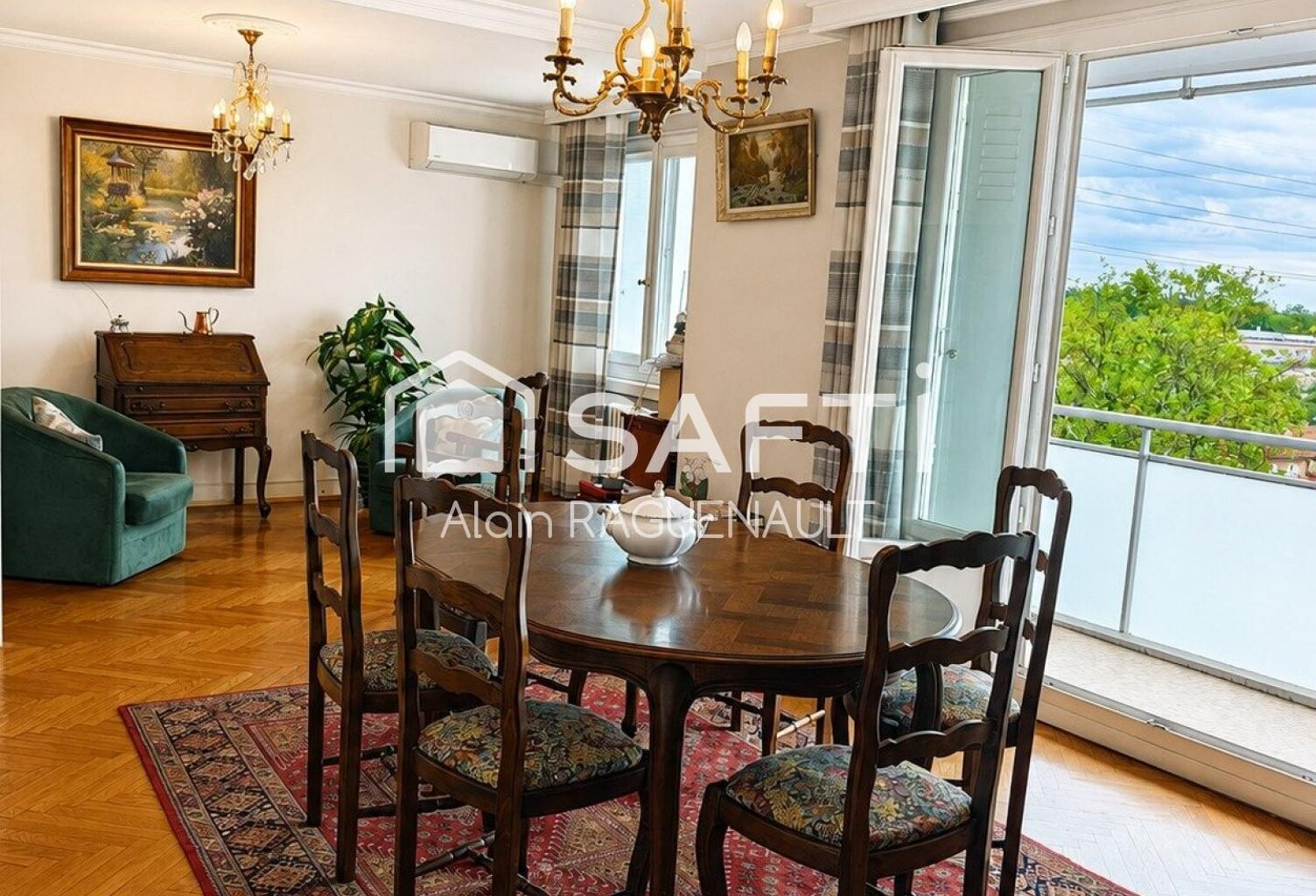 VENISSIEUX PARILLY - APPARTEMENT de 95 M2 TRAVERSANT — photo 1