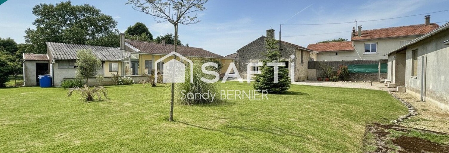 Maison 3 Pièces 58 m² à vendre à Roches-Prémarie-Andillé (86340)
