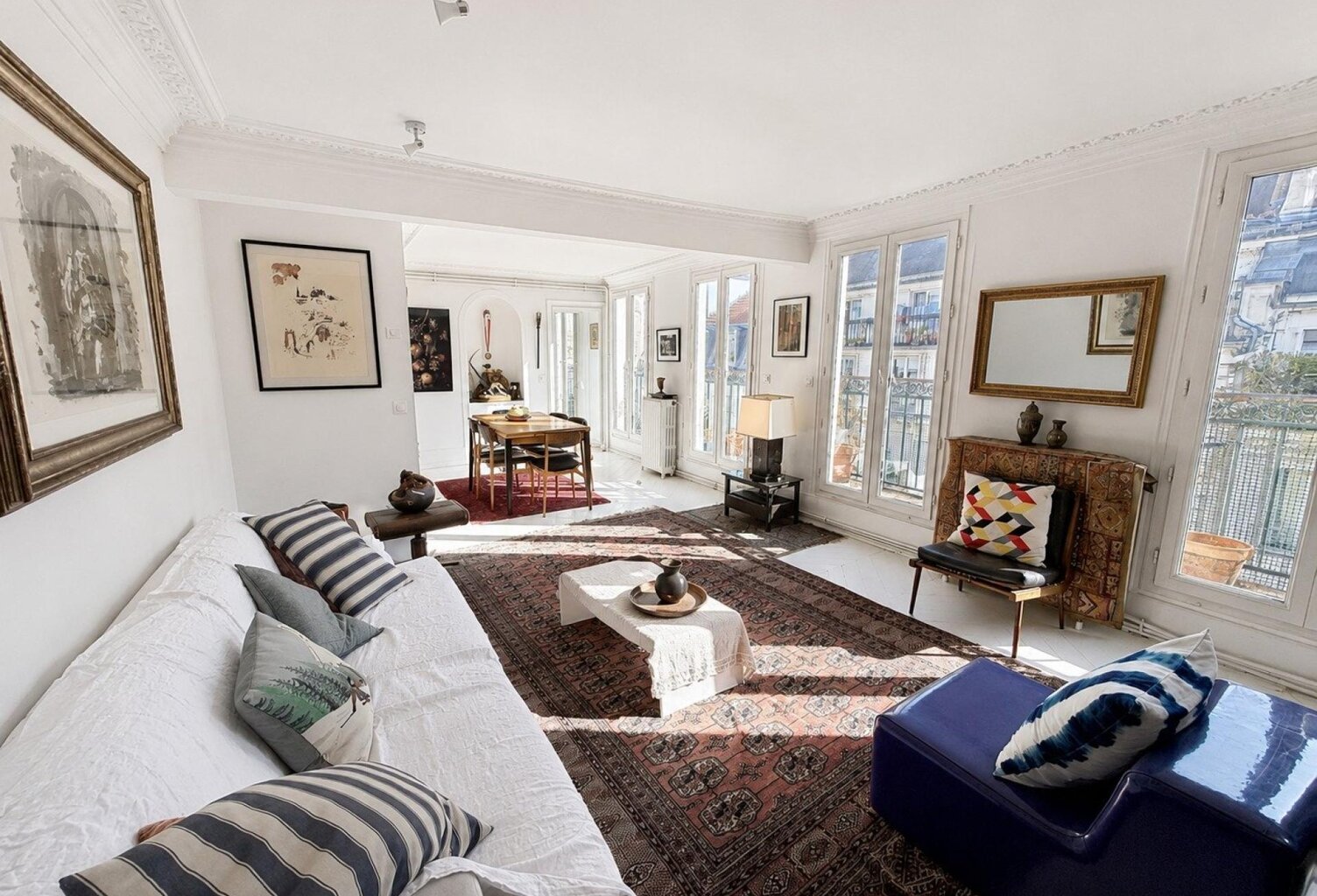 10e / DUPLEX DE CHARME, DERNIER ÉTAGE AVEC BALCON — photo 1