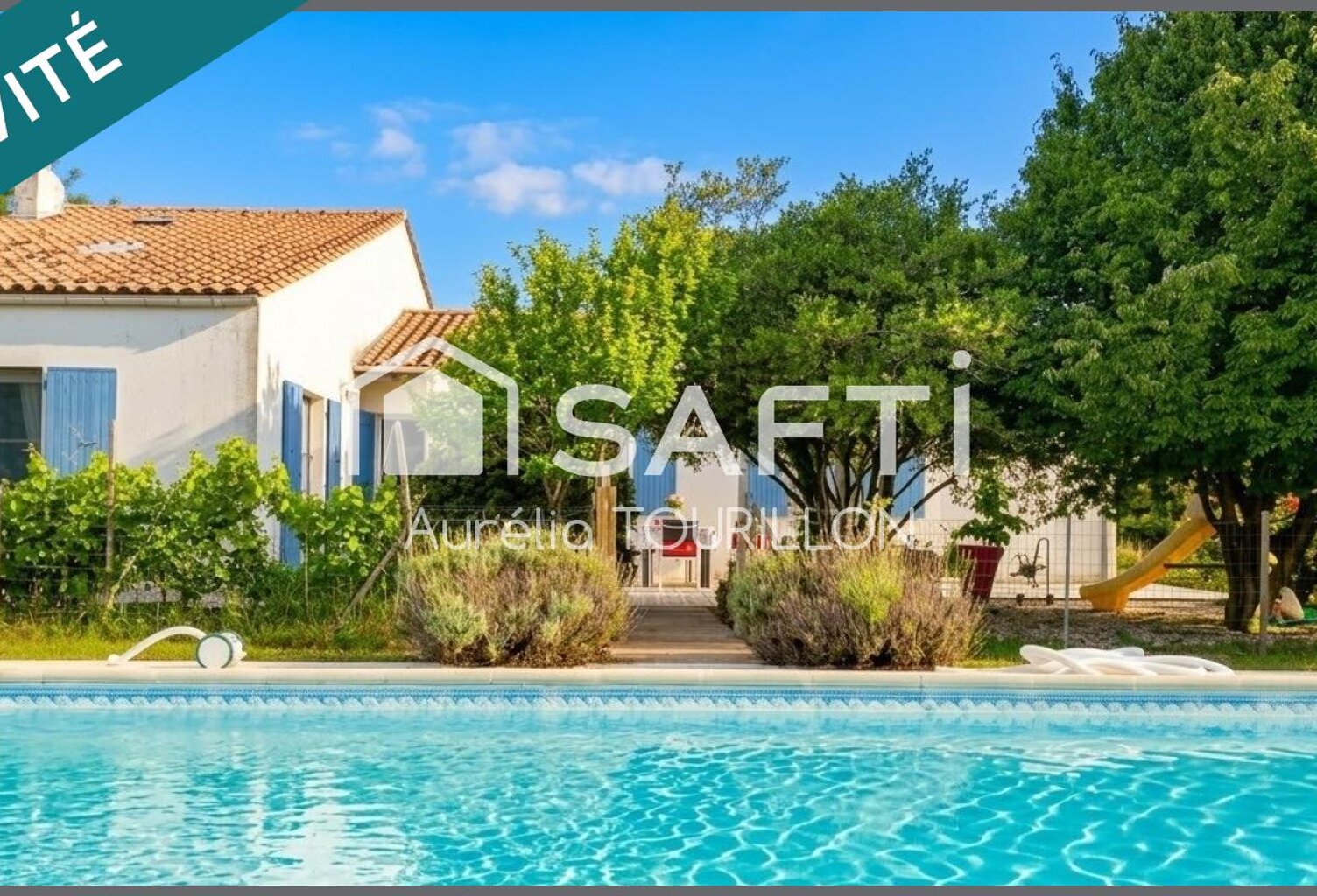 Maison 155 m², piscine, vie de plain pied au calme — photo 1